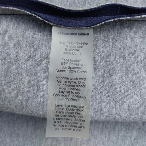 Alexander Wang • Neoprene Pleated Skater Dress - Picture 7 of 8